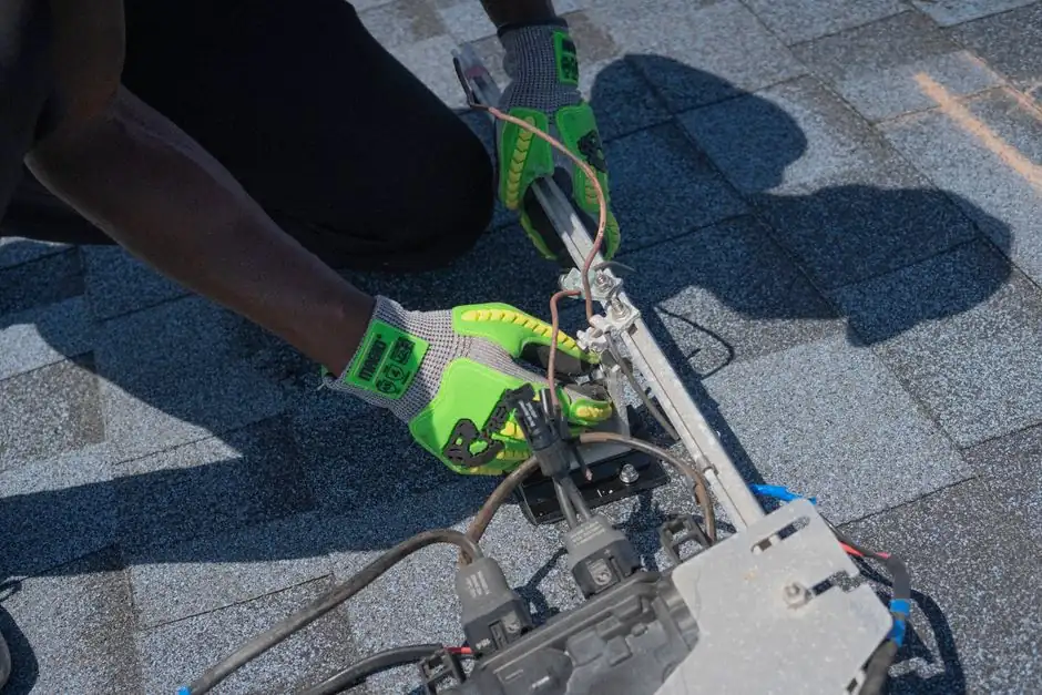 On the job